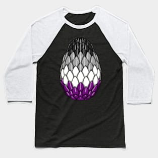 Asexual Pride Dragon Egg Baseball T-Shirt